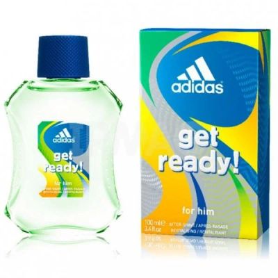 Лот: 11532589. Фото: 1. Adidas men Get Ready! Лосьон после... Мужская парфюмерия