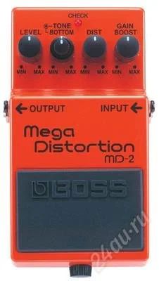 Лот: 142451. Фото: 1. Boss MD-2 Mega Distortion. Гитарные эффекты и комбоусилители