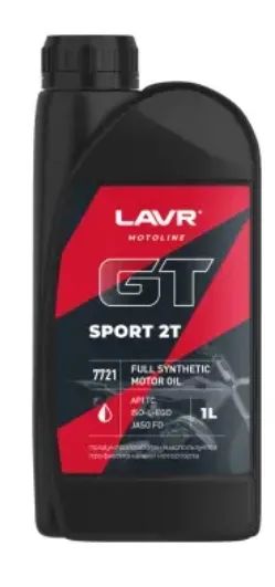 Лот: 25196587. Фото: 1. Моторное масло Lavr Moto Gt Sport... Масла, жидкости