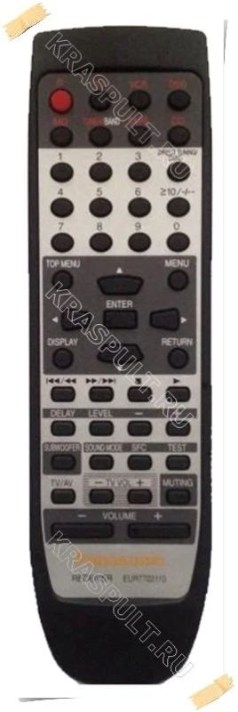 Лот: 15908321. Фото: 1. Пульт PANASONIC EUR7702100, EUR7702110. Пульты ДУ