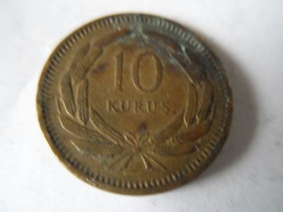 Лот: 5460662. Фото: 1. 10 куруш 1949 Турция. Ближний восток