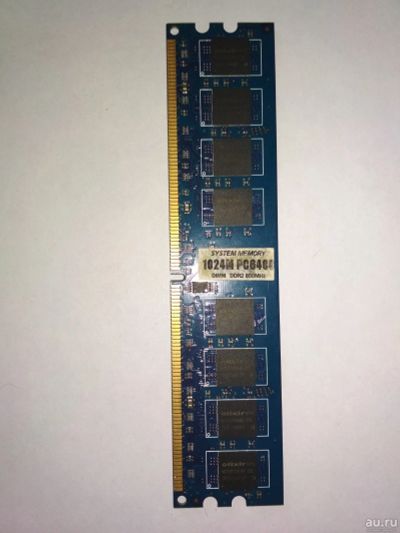Лот: 17636935. Фото: 1. Память ОЗУ DDR-2 1 Gb 800 MHz... Оперативная память