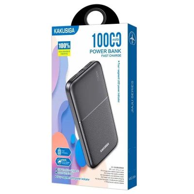 Лот: 22142982. Фото: 1. Power Bank KAKUSIGA KCS-884 10000mAh... Внешние, портативные аккумуляторы для смартфонов (Power bank)