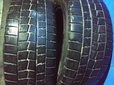Лот: 12501298. Фото: 1. Шины Dunlop 215/60 R16 зимние... Шины