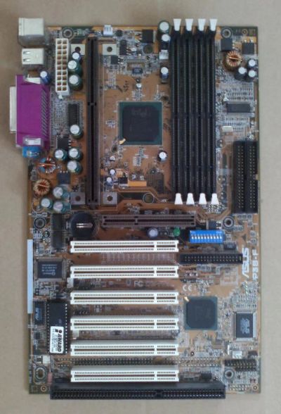 Лот: 5522376. Фото: 1. ASUS P3B-F. Материнские платы