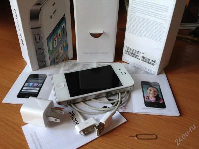 Лот: 2121316. Фото: 1. Apple iPhone 4s 16Gb White цена... Смартфоны
