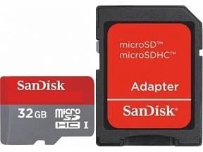 Лот: 4654130. Фото: 1. Карта памяти MicroSDHC 32Gb SanDisk... Карты памяти