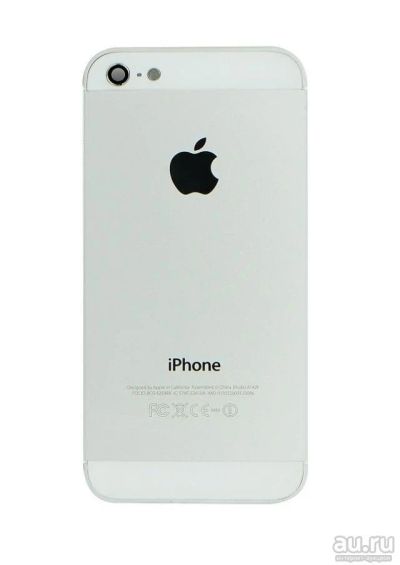 Лот: 6633175. Фото: 1. Корпус iPhone 5 белый. Корпуса, клавиатуры, кнопки