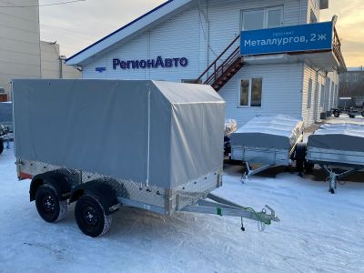 Лот: 25039734. Фото: 1. Прицеп Прицеп alaska фермер 3... Прицепы, полуприцепы