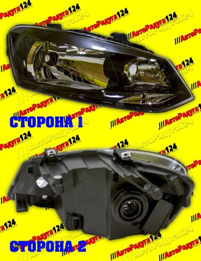 Лот: 19340298. Фото: 1. Фара Volkswagen Polo (2010-) правая... Оптика и освещение