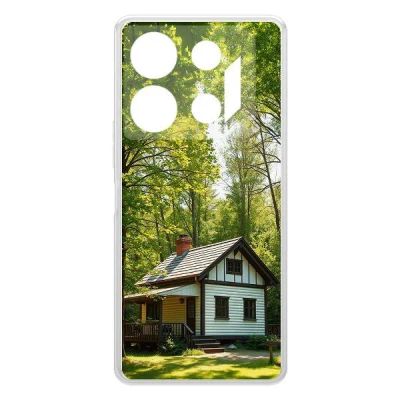 Лот: 25540085. Фото: 1. Чехол Krutoff Clear Case "Дача... Чехлы, бамперы