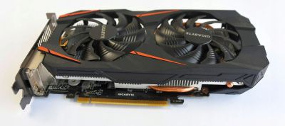 Лот: 15942326. Фото: 1. Видеокарта NVidia Gigabyte GTX... Видеокарты