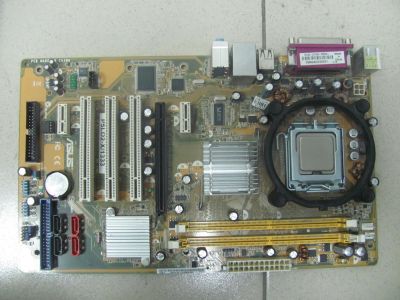 Лот: 8832216. Фото: 1. Плата материнская Asus P5LD2-X... Материнские платы