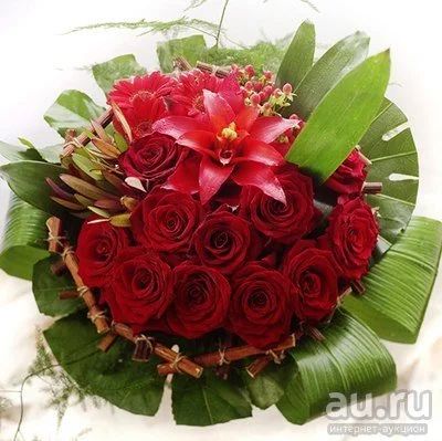 Лот: 13832871. Фото: 1. Лот № 605 Букет мужской - 3100р... Свежие цветы
