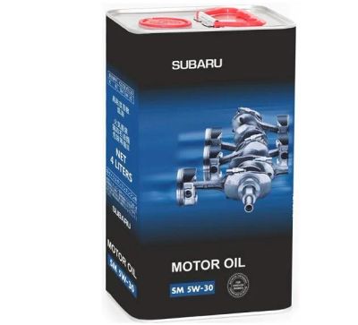 Лот: 8442346. Фото: 1. SUBaRU MOTOR OIL 5W30 SM 4л ff. Масла, жидкости