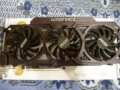 Лот: 13558876. Фото: 1. Gigabyte R9 290X Windforce 3X... Видеокарты