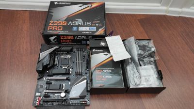 Лот: 17499774. Фото: 1. Gigabyte Z390 aorus PRO (на гарантии... Материнские платы