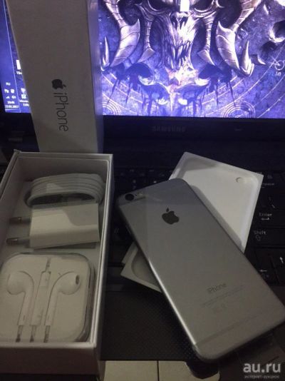 Лот: 9123453. Фото: 1. iphone 6 16 gb серый полный комплект... Смартфоны