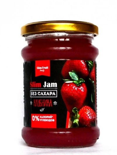 Лот: 9743954. Фото: 1. Slim Jam без сахара 250 мл Slim... Спортивное питание, витамины