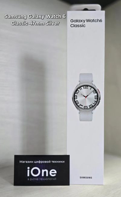 Лот: 25038279. Фото: 1. Samsung Galaxy Watch 6 Classic... Смарт-часы, фитнес-браслеты, аксессуары