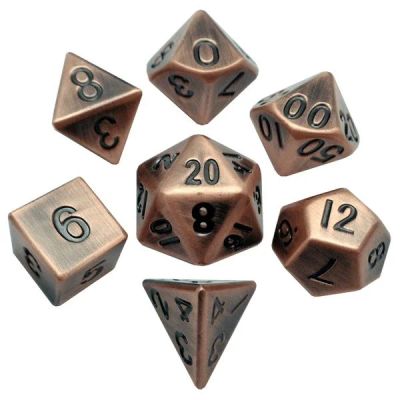Лот: 14916446. Фото: 1. Набор кубиков Metal Dice Set -... Настольные игры, карты