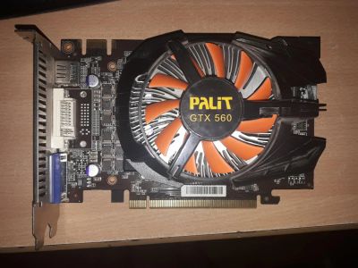 Лот: 12045231. Фото: 1. Palit GeForce GTX 560 810Mhz PCI-E... Видеокарты