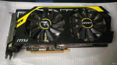 Лот: 16266612. Фото: 1. MSI Radeon R9 270X HAWK 1100Mhz... Видеокарты