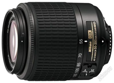 Лот: 1138474. Фото: 1. nikon 55-200mm f/4-5.6g ed af-s... Объективы