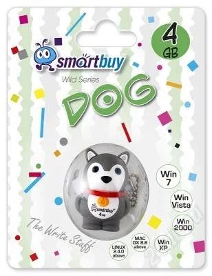 Лот: 2550507. Фото: 1. флэш-диск Smart Buy 4GB собака. USB-флеш карты