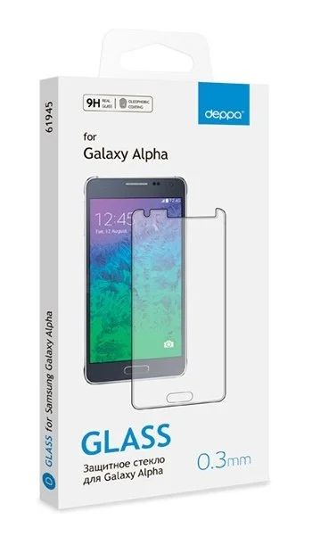 Лот: 9541487. Фото: 1. Защитное стекло Deppa для Samsung... Защитные стёкла, защитные плёнки