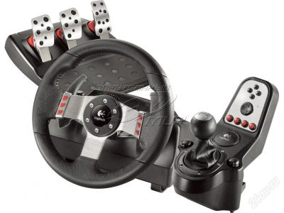 Лот: 1768522. Фото: 1. Игровой руль logitech g27. Рули, джойстики