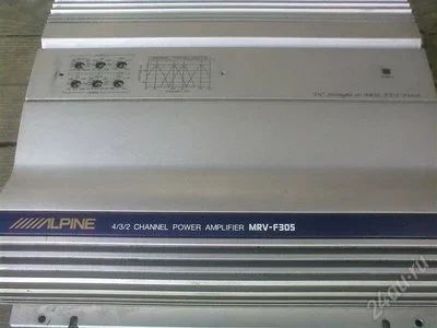 Лот: 420163. Фото: 1. Alpine MRV-F305 (4х канальный... Усилители