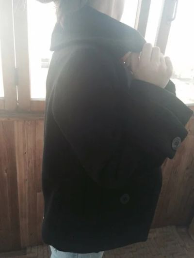 Лот: 7585655. Фото: 1. Продам черное пальто. Верхняя одежда