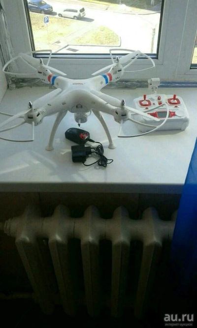 Лот: 13394767. Фото: 1. Квадрокоптер Syma x8W с коробкой. Квадрокоптеры