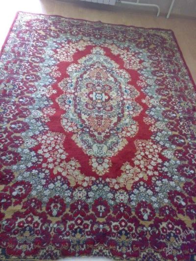 Лот: 105745. Фото: 1. Ковер шерсть 1,98 м. х 2,94 м. Ковры
