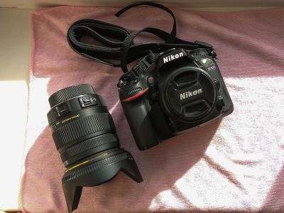 Лот: 12340962. Фото: 1. Nikon D7100 + Sigma 17-50mm, f... Цифровые зеркальные