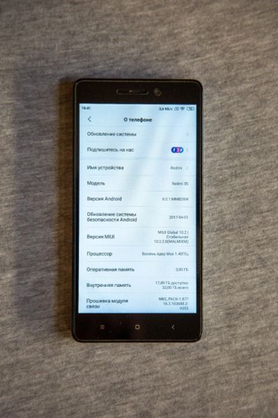 Лот: 18088838. Фото: 1. Смартфон Xiaomi Redmi 3S 3/32GB. Смартфоны