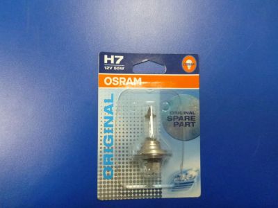 Лот: 7846821. Фото: 1. Лампочка Osram H7 12V 55W PX26d. Оптика и освещение