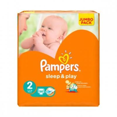 Лот: 6867516. Фото: 1. Подгузники Pampers Sleep&Play... Детская гигиена