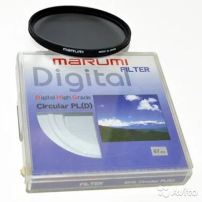 Лот: 4896711. Фото: 1. Фильтр поляризационный Marumi. Светофильтры