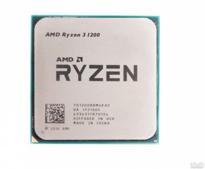 Лот: 13650320. Фото: 1. AMD Ryzen 3 1200 (4 ядра до 3... Процессоры