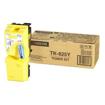 Лот: 5181236. Фото: 1. Картридж лазерный Kyocera TK-825Y... Картриджи, расходные материалы