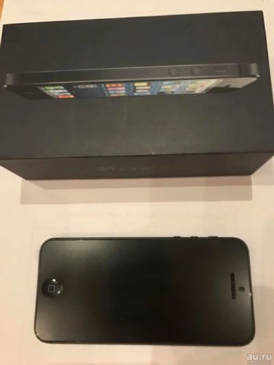 Лот: 8620122. Фото: 1. iPhone 5 32g black. Смартфоны