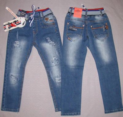 Лот: 10466027. Фото: 1. джинсы новые на мальчика модные... Брюки, шорты, джинсы