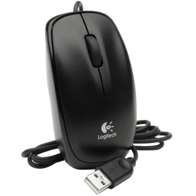 Лот: 3778671. Фото: 1. Мышь проводная Logitech B105. Клавиатуры и мыши