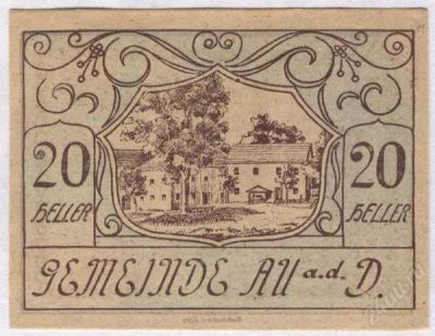 Лот: 1416884. Фото: 1. Австрия. Нотгельд. 20 геллер 1920г... Германия и Австрия