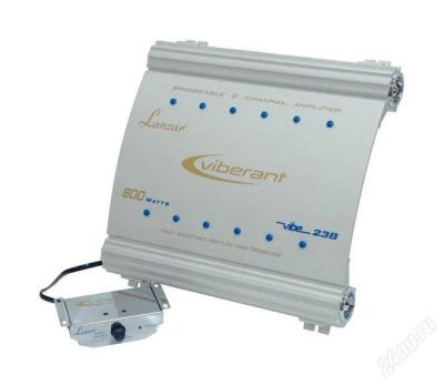 Лот: 2788647. Фото: 1. Усилитель Lanzar vibe 238. Усилители
