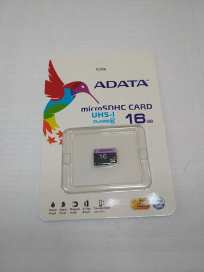Лот: 13225710. Фото: 1. Карта памяти Micro SDHC 16Gb A-Data... Карты памяти