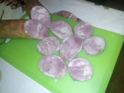 Лот: 13064947. Фото: 1. ветчина свинина+курица рубленная... Мясо, птица, яйцо