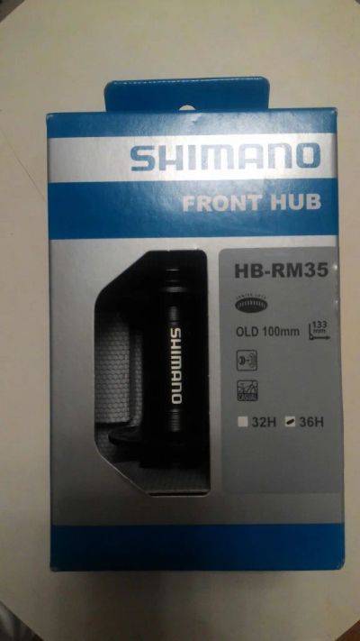 Лот: 6114906. Фото: 1. Shimano HB-RM35 36H Front MTB... Запчасти